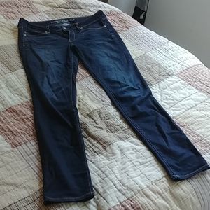 AEO super stretch long skinny jeans